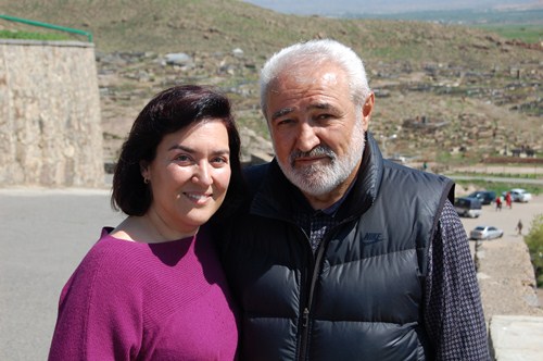 [Razmic Davoyan and Armine Tamrazian]