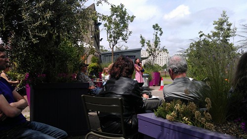 [Roof Garden Audience]