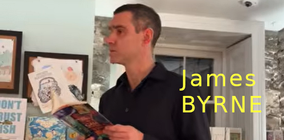 James Byrne, reading from Nightsongs 